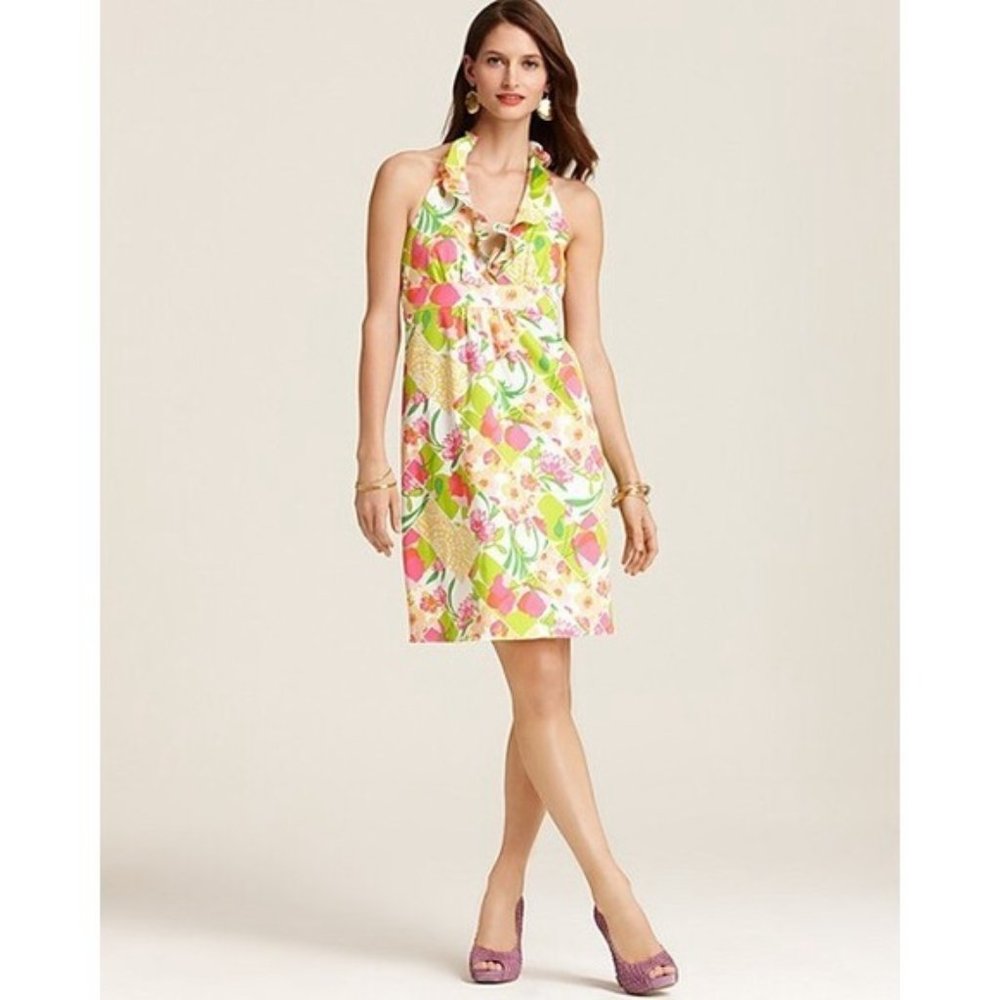 Lilly Pulitzer Ramona Halter Dress Lilly Fields 4
